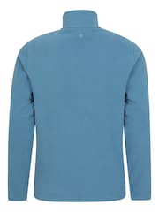 Mountain Warehouse Aqua Blue Mens Camber II Half Zip Quick Drying Fleece - Image 6 of 9
