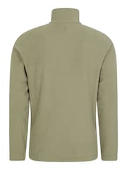 Mountain Warehouse Jade Green Mens Camber II Half Zip Quick Drying Fleece - Image 7 of 9