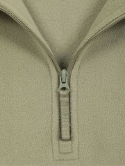 Mountain Warehouse Jade Green Mens Camber II Half Zip Quick Drying Fleece - Image 9 of 9