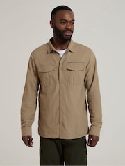 Mountain Warehouse Natural Mens Navigator II Anti-Mosquito Shirt - Image 2 of 9