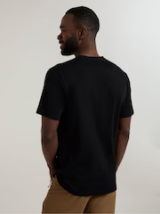Mountain Warehouse Black Mens 100% Cotton Lightweight T-Shirt - Image 3 of 4