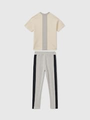 Reiss Ivory Temi 13-14 yrs Leggings and T-Shirt Set - Image 2 of 5