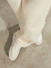Reiss – Amanda – Leder-Sneaker mit Kontrastdetails - Image 6 of 6