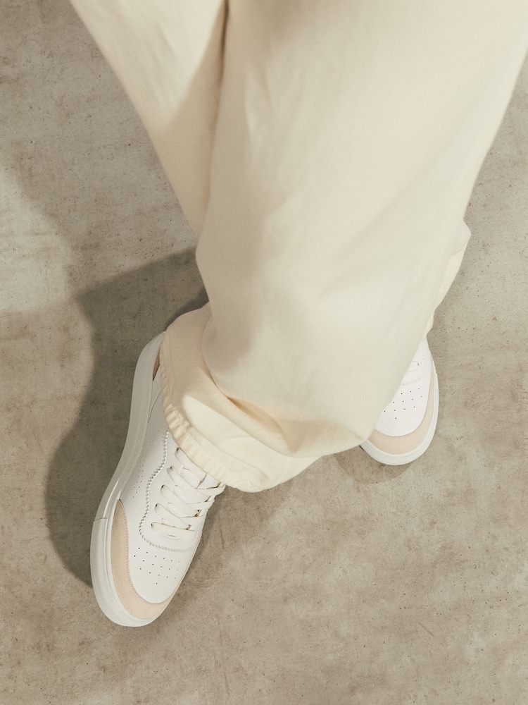 Reiss – Amanda – Leder-Sneaker mit Kontrastdetails - Image 6 of 6