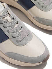 FitFlop Mens F-Mode Flow Fabric Suede Leather Trainers - Image 5 of 5