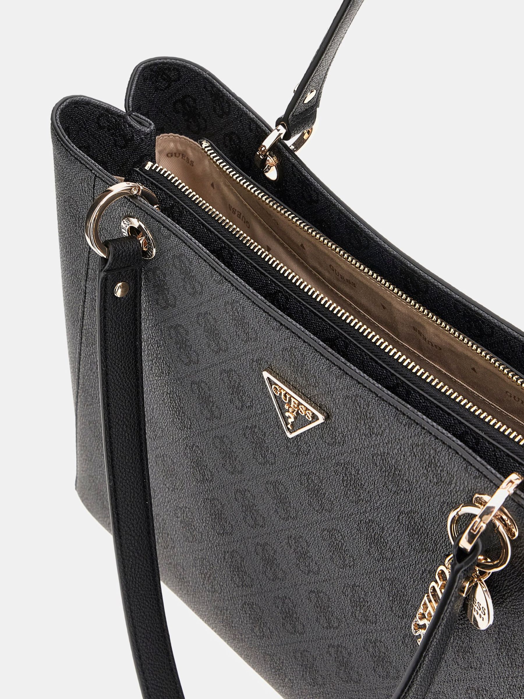 Guess handbag logo outlet