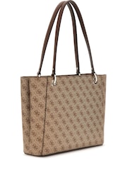 Tan Brown - Guess Noelle Logo Tote Bag - Image 2 of 3
