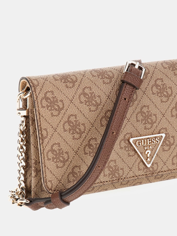 Guess Noelle Flap Organiser Cross-Body Bag - Image 3 of 6