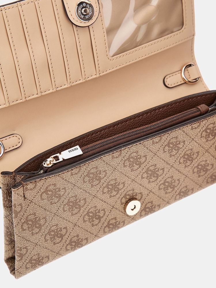 Guess Noelle Flap Organiser Cross-Body Bag - Image 4 of 6