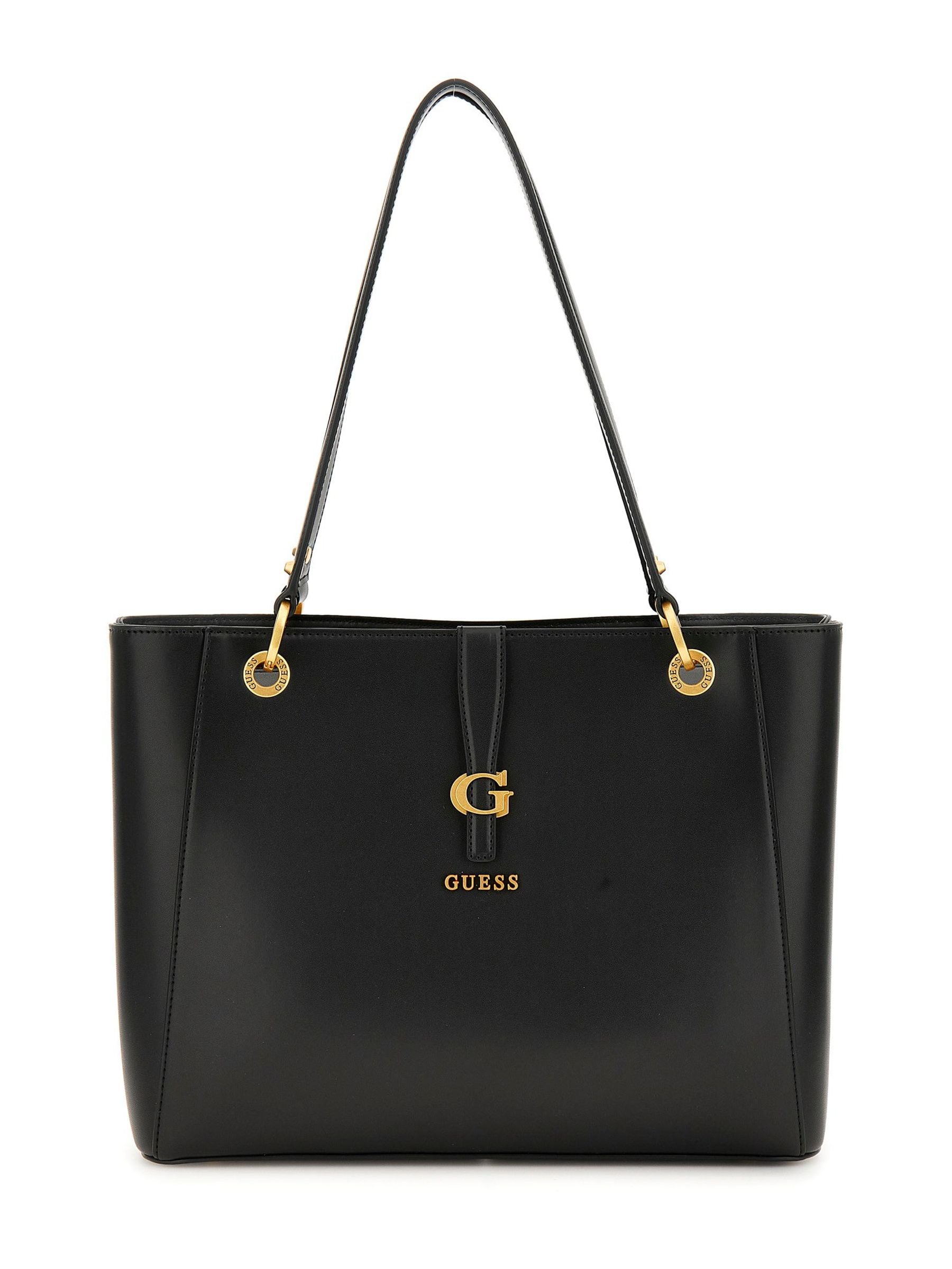 Buy Guess Kuba Noel Tote Black Bag from Next Ireland