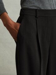 Reiss Eden Taper Front Pleat Tapered Trousers - Imagen 3 de 6