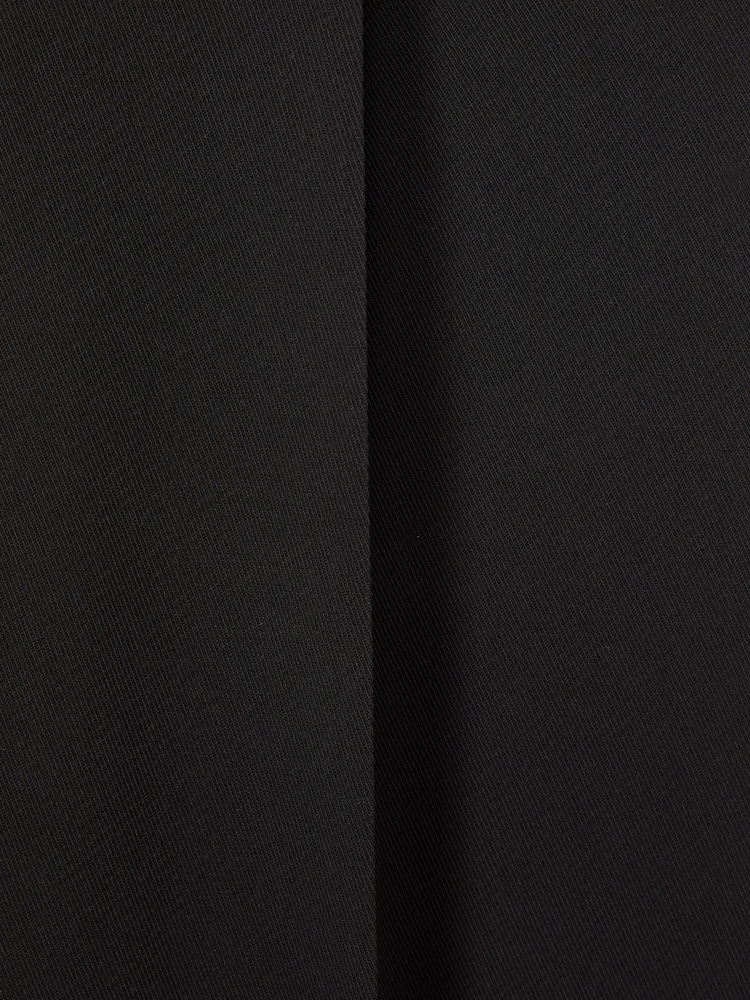 Reiss Black Dolly Front Pleat Tapered Trousers - Image 5 of 5