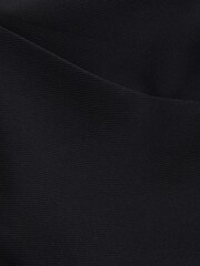 Reiss Navy Dolly Petite Front Pleat Tapered Trousers - Image 6 of 7
