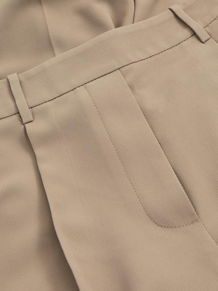 Nerzfarben Neutral - Reiss – Eden – Karottenhose mit Bundfalten vorne - Bild 5 von 5