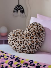 Animal Print Heart Cushion - Image 1 of 5