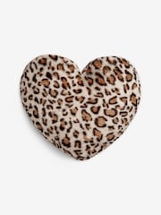 Animal Print Heart Cushion - Image 3 of 5
