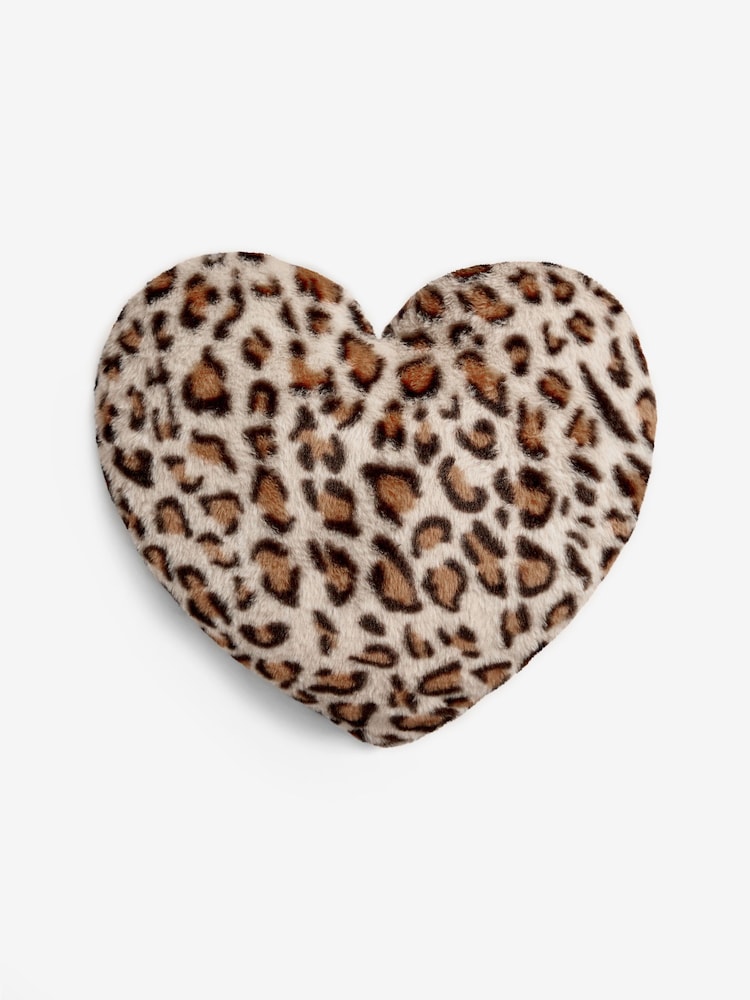Animal Print Heart Cushion - Image 4 of 5