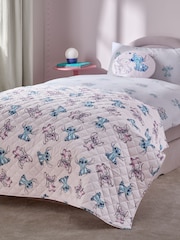 Pink Lilo & Stitch Quilted Throw - Image 1 of 6