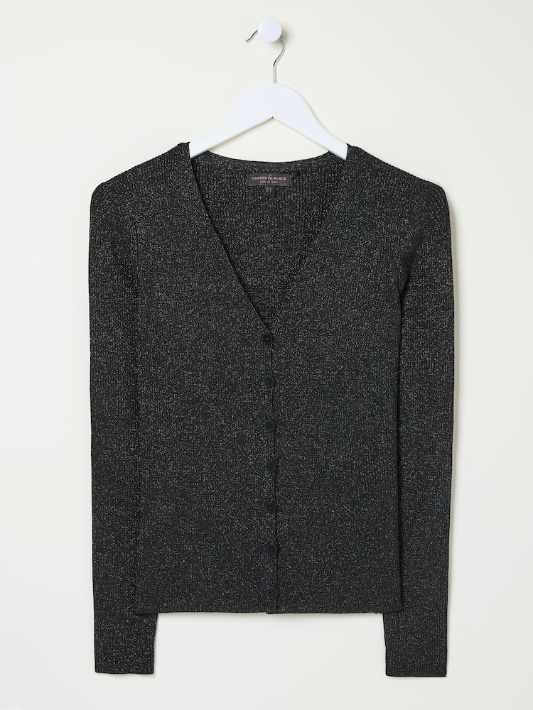 FatFace Black Corine Cardigan - Image 5 of 5