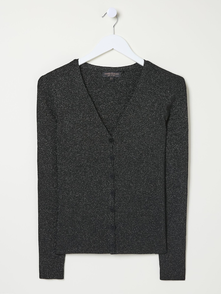 FatFace Black Corine Cardigan - Image 5 of 5 FatFace Black Corine Cardigan - Image 5 of 5