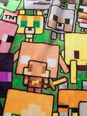 Minecraft Super Soft Fleece Throw Blanket - Image 2 of 3