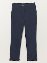 FatFace Blue Linen Blend Joggers - Image 1 of 1