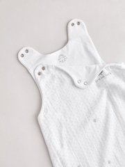 White Duck Muslin 1 Tog Baby 100% Cotton Sleep Bag - Image 7 of 15