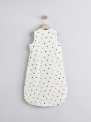 Bright Hearts Baby 2.5 Tog 100% Cotton Sleep Bag - Image 2 of 9