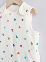 Bright Hearts Baby 2.5 Tog 100% Cotton Sleep Bag - Image 5 of 9
