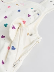 Bright Hearts Baby 2.5 Tog 100% Cotton Sleep Bag - Image 8 of 9