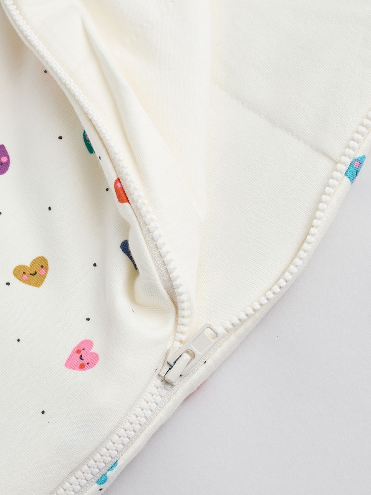 Bright Hearts Baby 2.5 Tog 100% Cotton Sleep Bag - Image 9 of 9