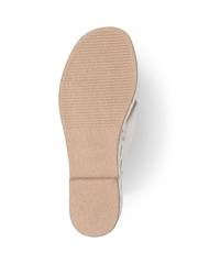 Jones Bootmaker Glacier Leather Platform Black Sandals - Image 5 of 5