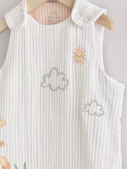 Stripe Jungle Muslin 1 Tog Baby 100% Cotton Sleep Bag - Image 5 of 12