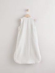 Stripe Jungle Muslin 1 Tog Baby 100% Cotton Sleep Bag - Image 8 of 12