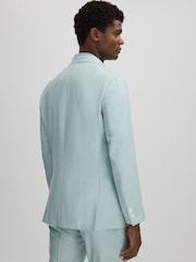 Oscar Jacobson Wool Double Breasted Blazer - Image 5 of 6