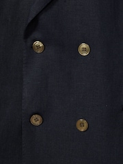 Oscar Jacobson Wool Double Breasted Blazer - Image 6 of 6