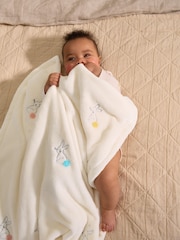 Embroidered Bunnies Baby Blanket - Image 2 of 2