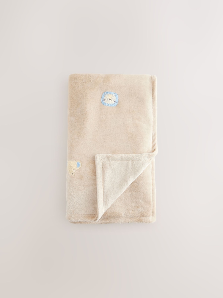 Embroidered Jungle Baby Blanket - Image 3 of 4