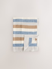 Knitted Baby Blanket - Image 1 of 3