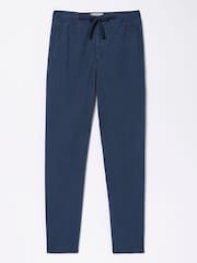 FatFace Blue Twill Joggers - Image 1 of 1