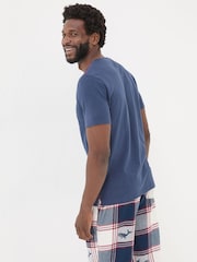FatFace Navy Shelter Whale of a Time T-Shirt - Image 2 of 7