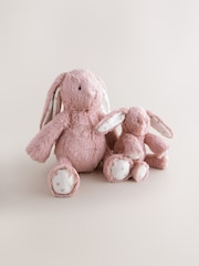 Pink Heart Bunny Soft Plush Toy - Image 2 of 9