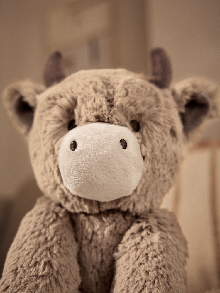 Brown Hamish Highland Cow Soft Plush Toy - Image 2 of 6