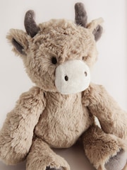 Brown Hamish Highland Cow Soft Plush Toy - Image 4 of 6