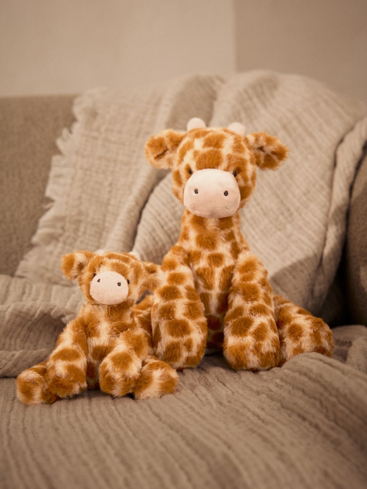 Brown Giraffe Soft Plush Toy - Image 1 of 7