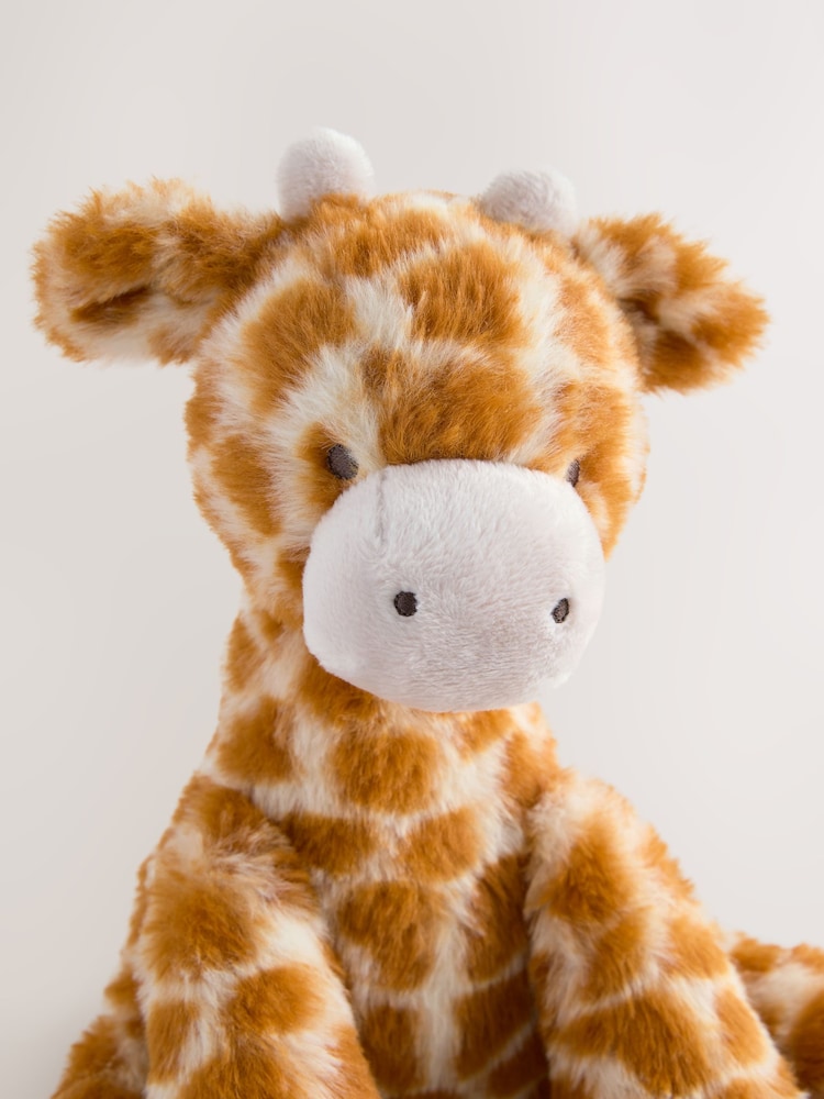 Brown Giraffe Soft Plush Toy - Image 4 of 4