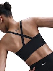 Nike Black Medium Alate Support Longline Padded Sports Bra - Image 6 of 6