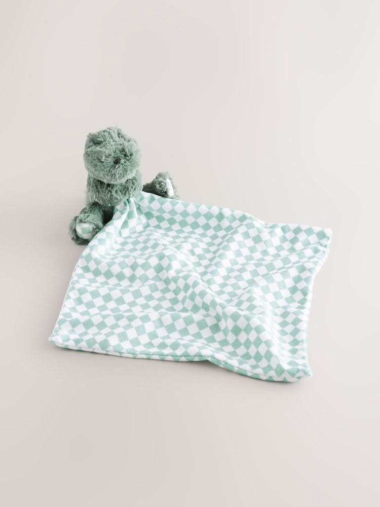 Green Crocodile Baby Comforter - Image 1 of 4