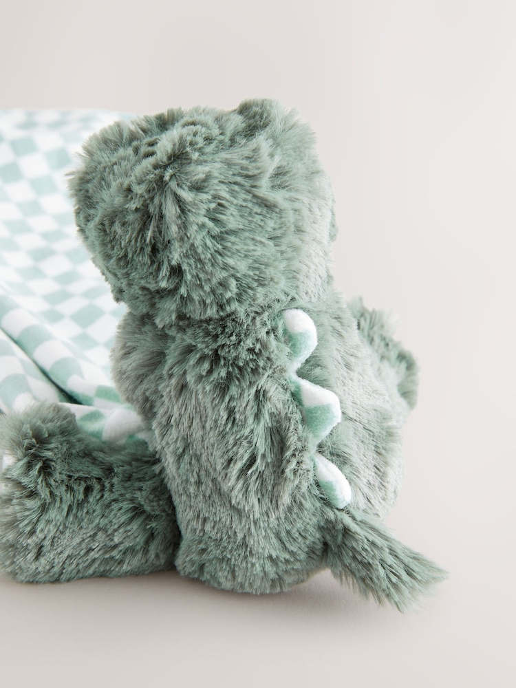 Green Crocodile Baby Comforter - Image 4 of 4 Green Crocodile Baby Comforter - Image 4 of 4