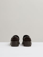 Reiss Adina Suede and Leather Cleated Loafers - Slika 5 iz 5